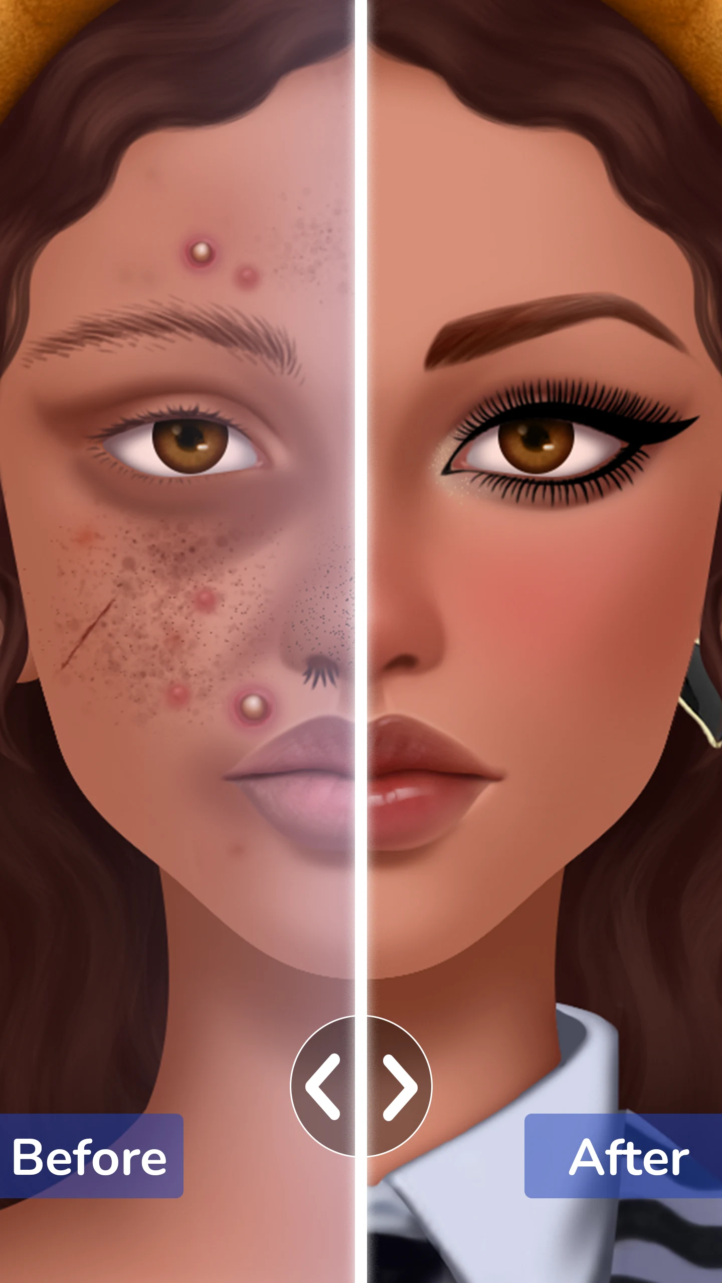 Beauty Story: Makeup Makeover screenshot